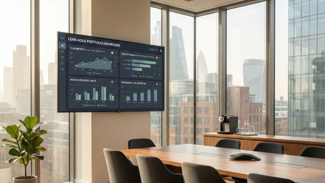 A New Way of Reporting-I: Digital Dashboards for Lean Portfolio and Program Management